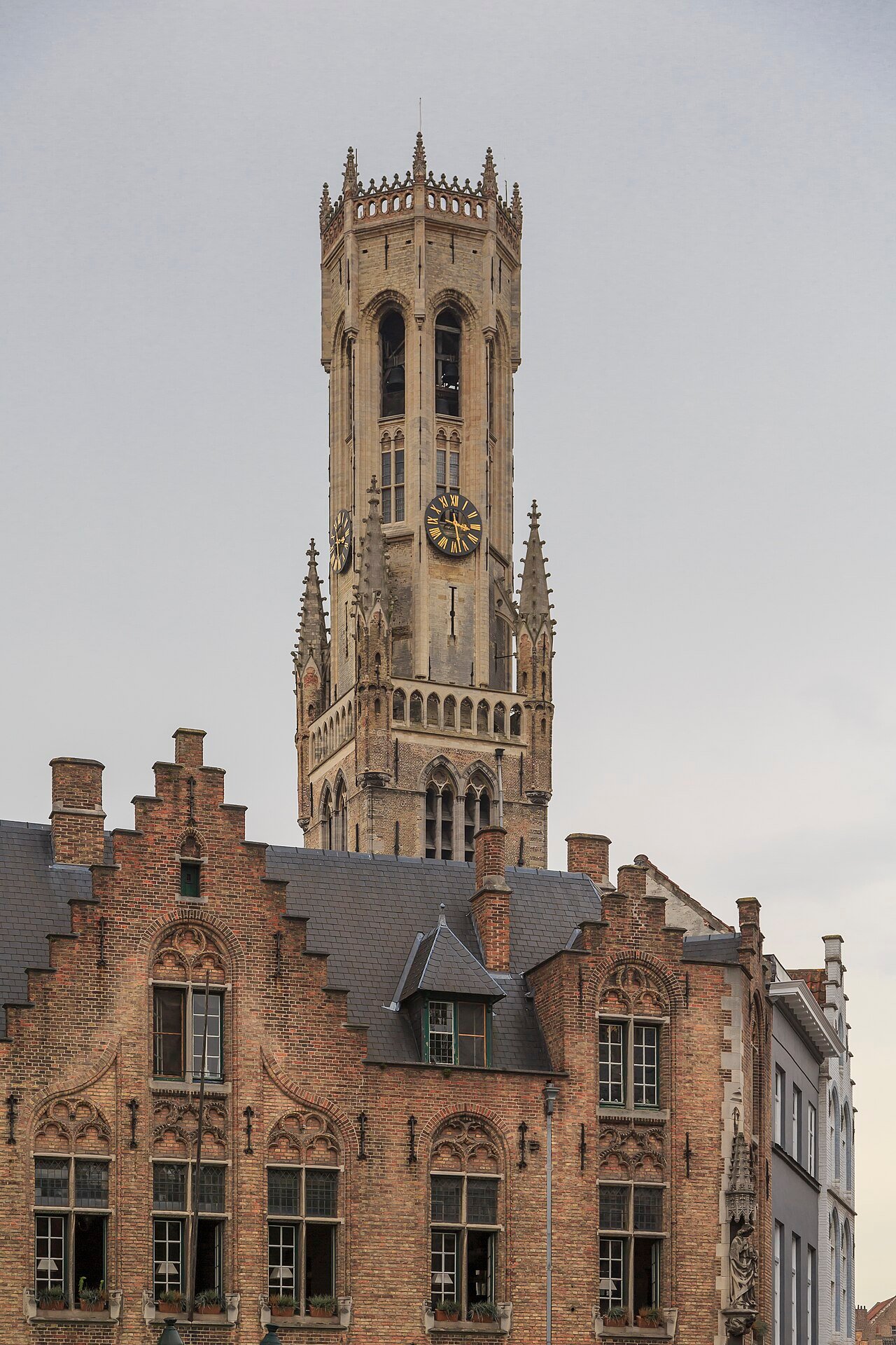 Belfry and Historic Centre of Bruges near Brussels, UNESCO World Heritage Site