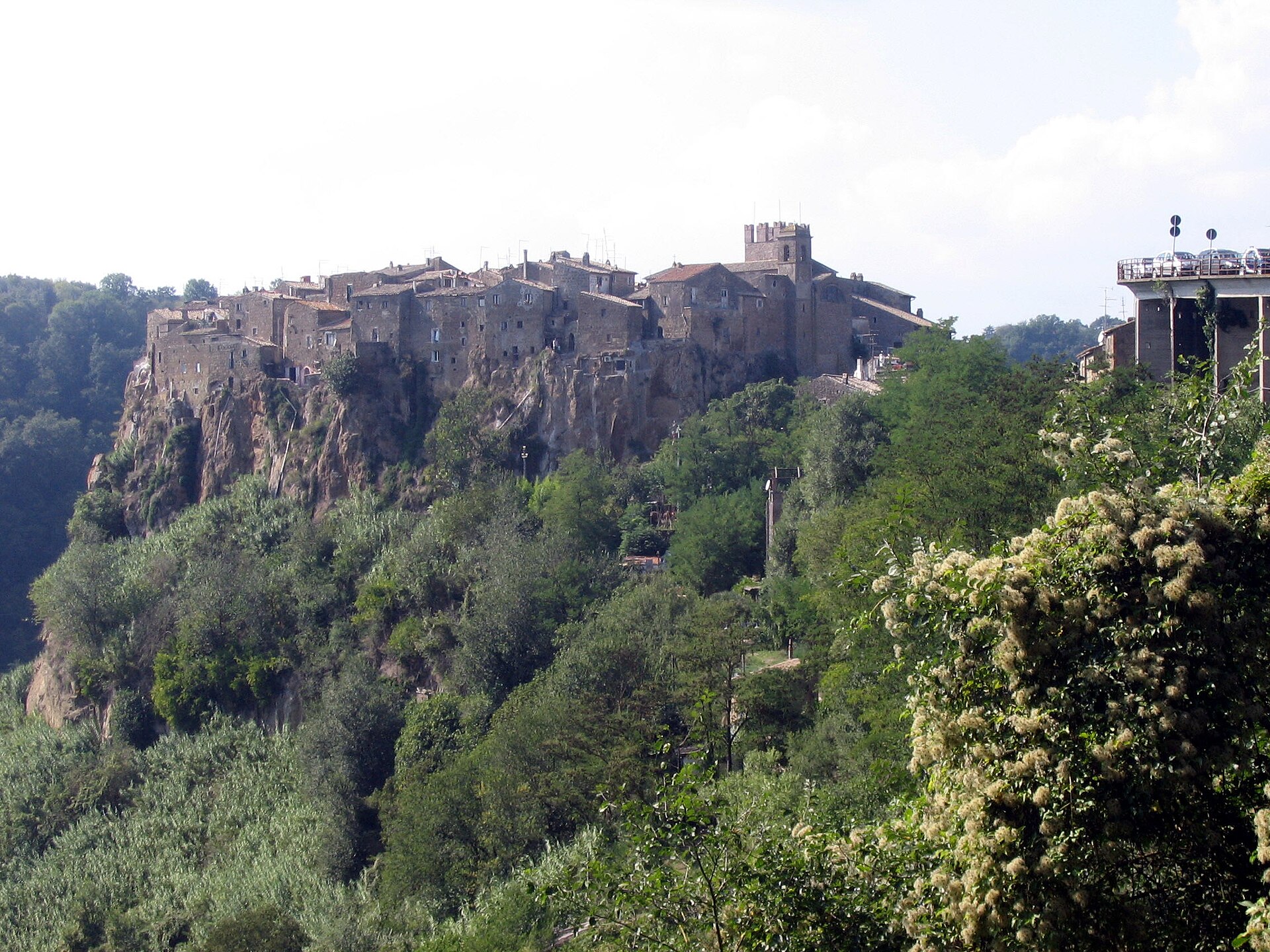 Calcata — via Wikimedia Commons Calcata — via Wikimedia Commons