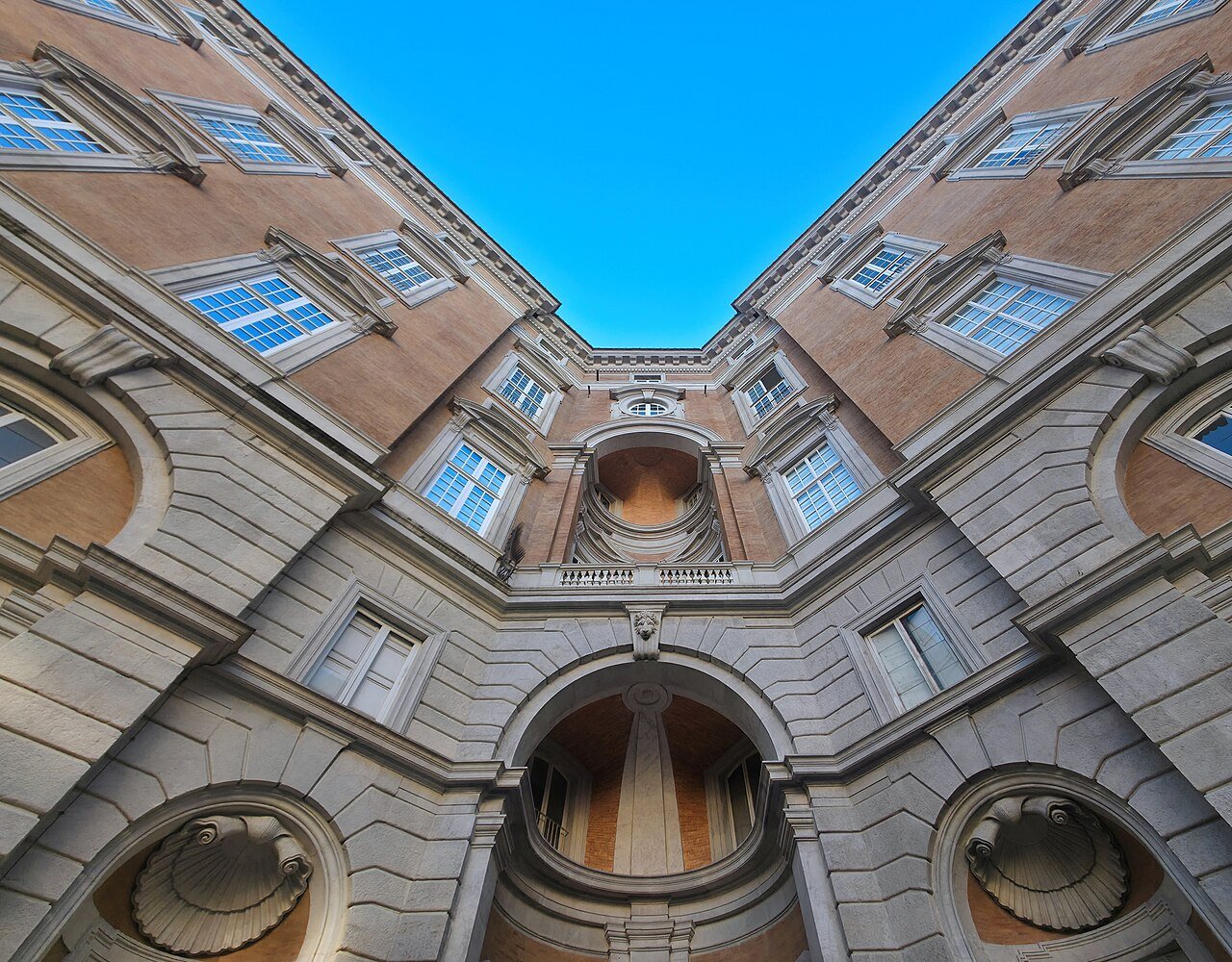 Royal Palace of Caserta courtyard, UNESCO World Heritage Site
