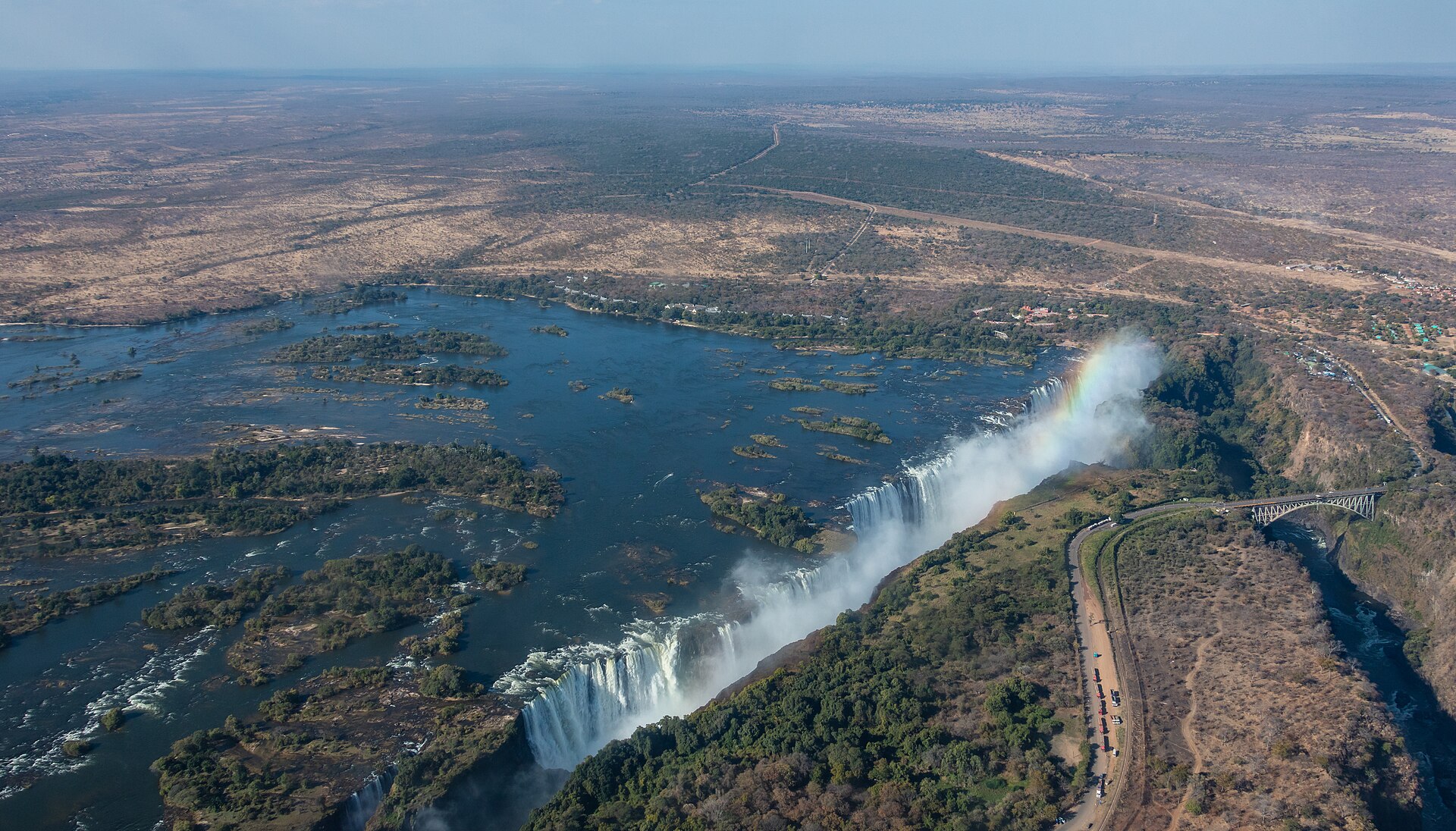 Victoria Falls — via Wikimedia Commons