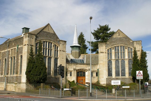 Cathays Library — view