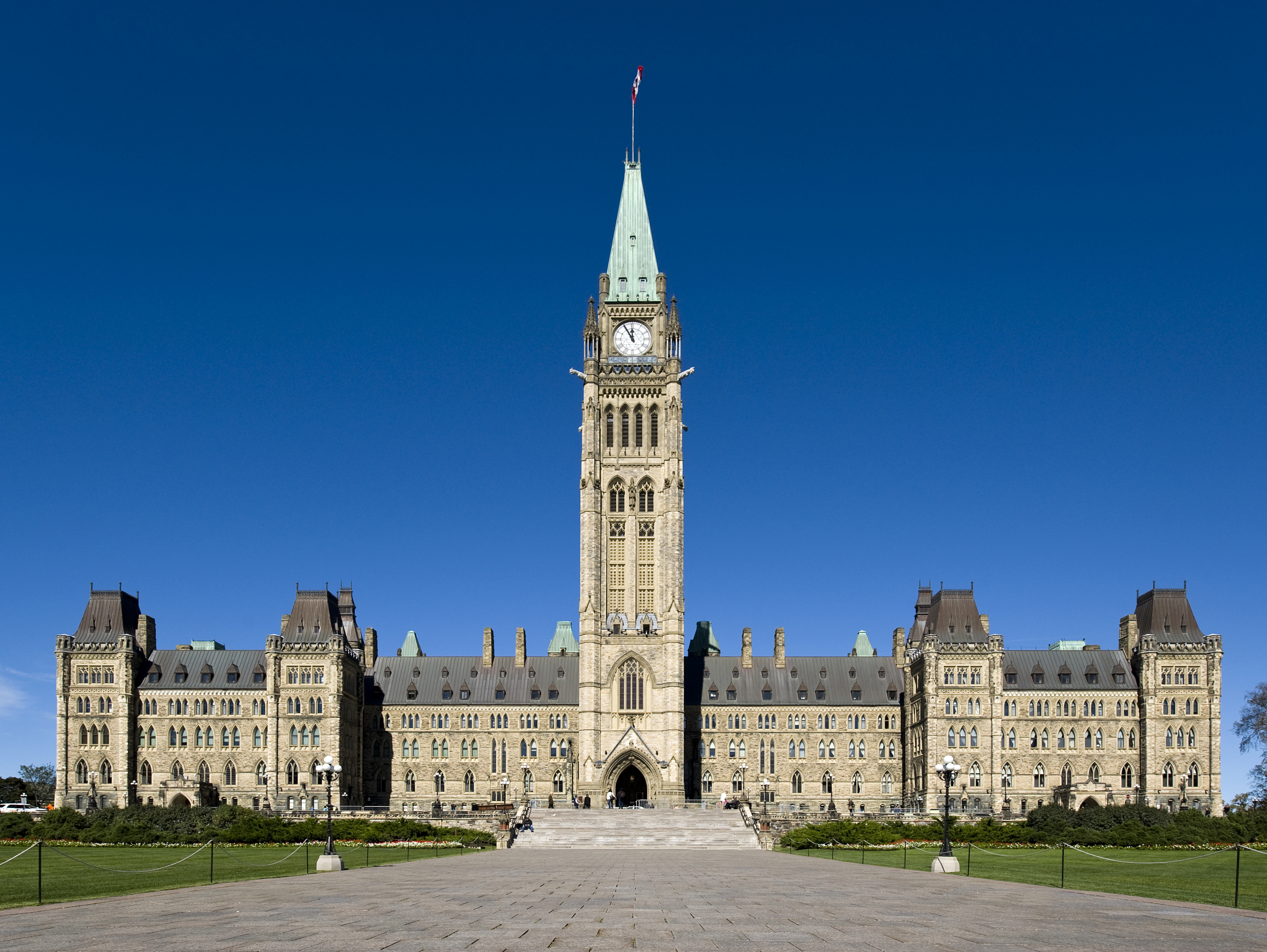 Centre Block — view