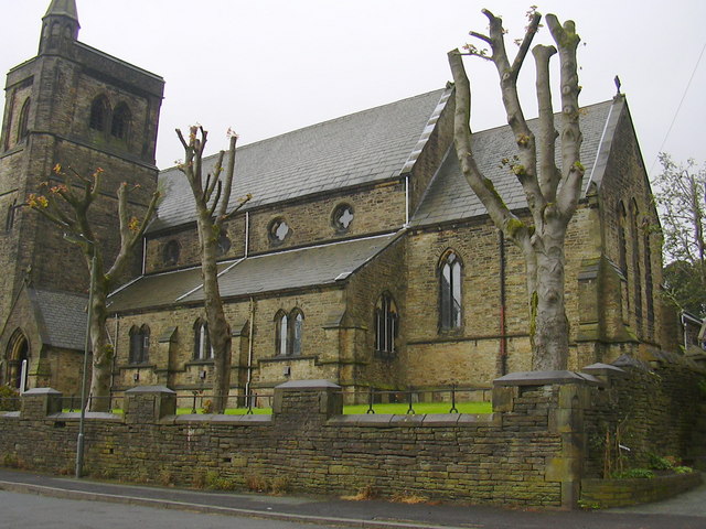 Christ Church, Bacup — view