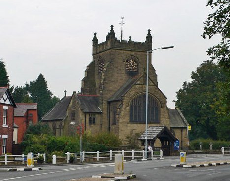Christ Church, Rossett — view Christ Church, Rossett — view