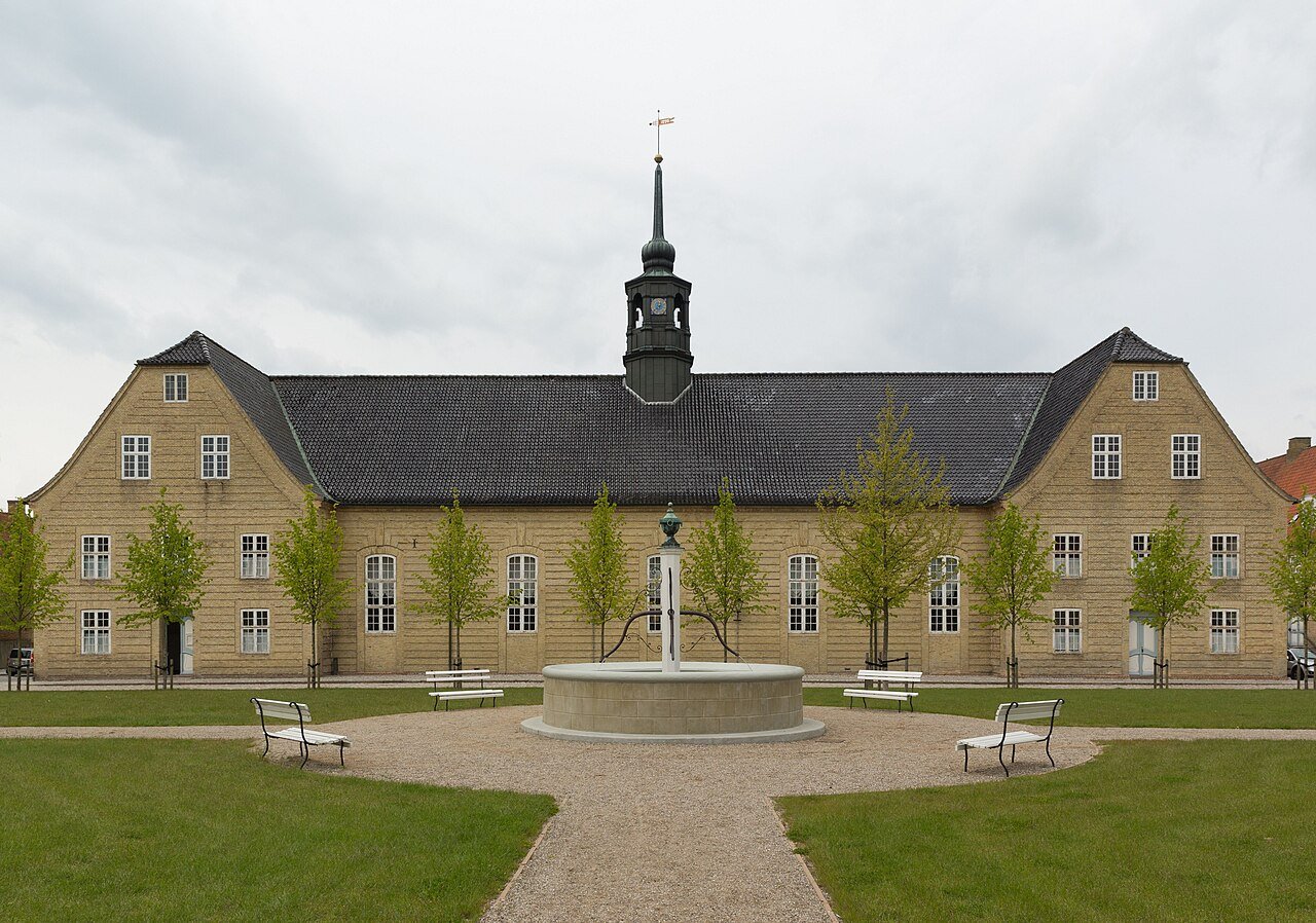 Christiansfeld Moravian Church settlement, UNESCO World Heritage Site near Copenhagen