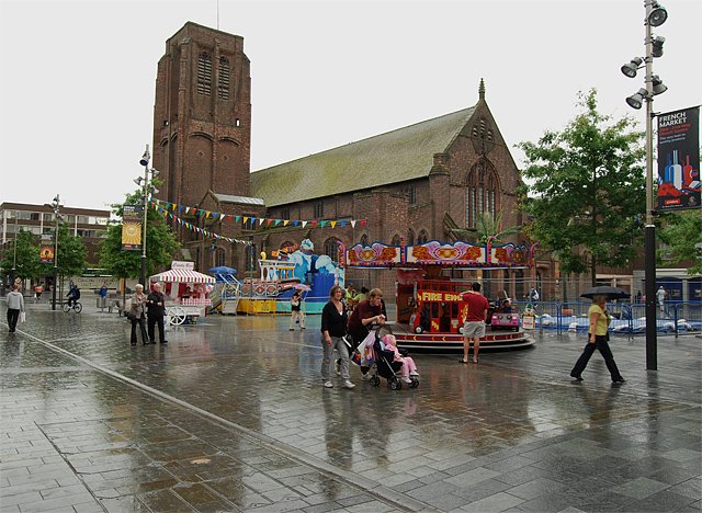 St Helens Minster — view