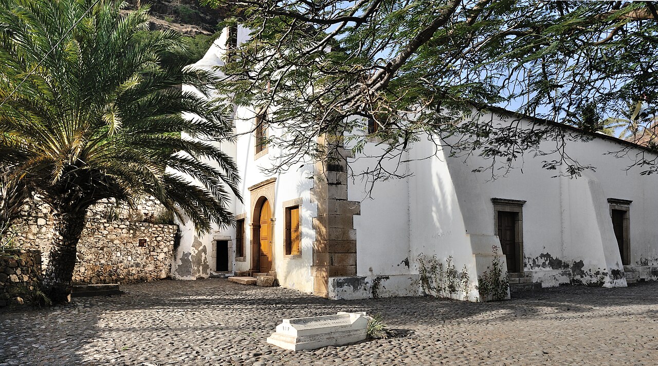 The Renaissance church of Nossa Senhora do Rosário in Cidade Velha, Cape Verde, the oldest European colonial settlement in the tropics