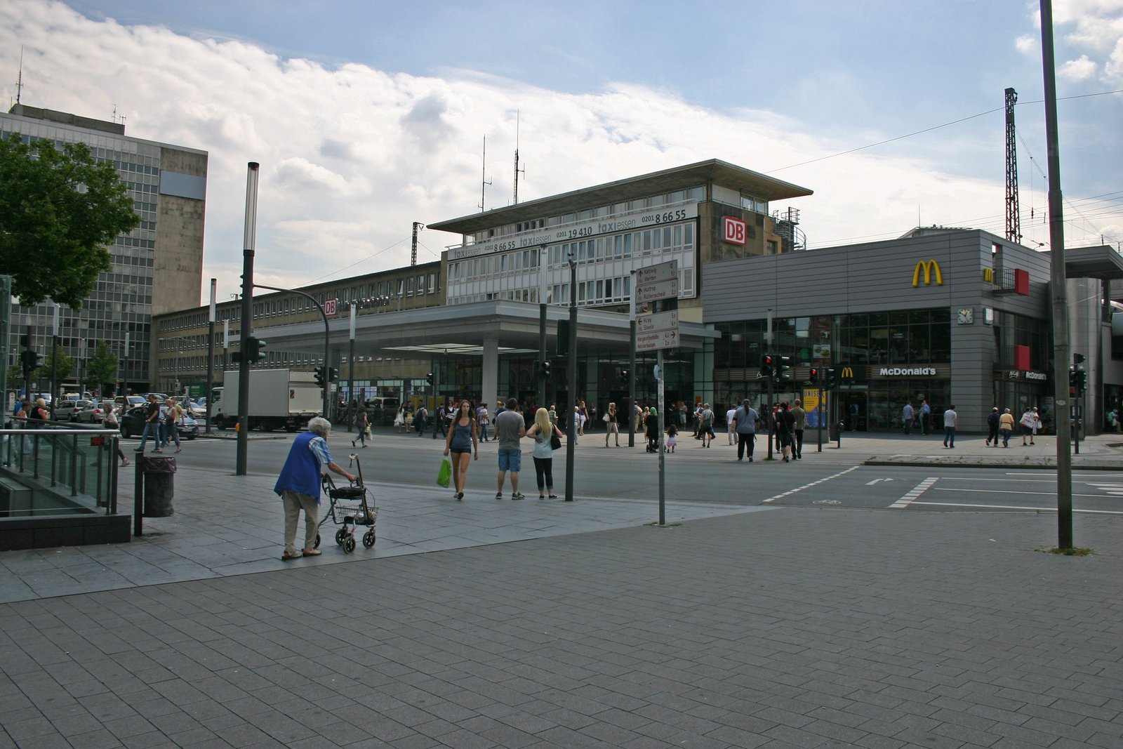 Essen Hauptbahnhof — view