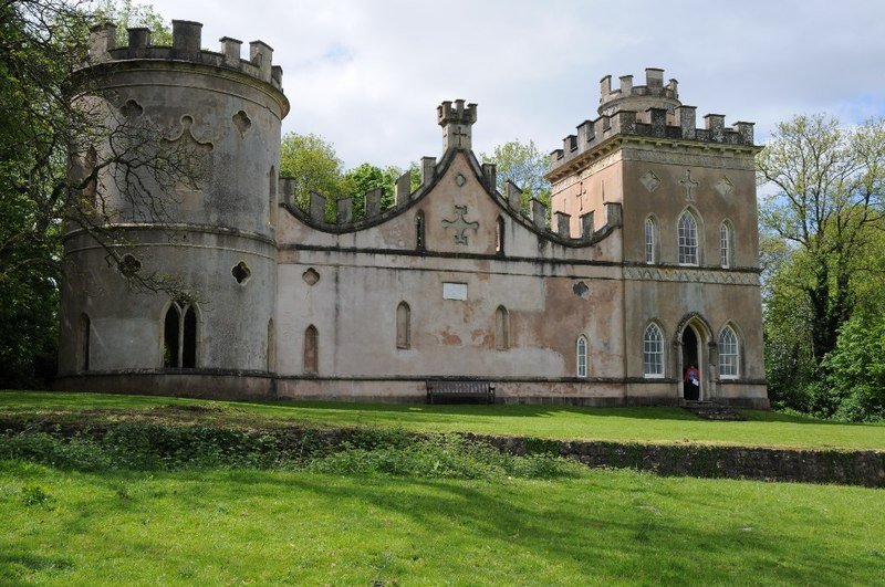 Clytha Castle — view