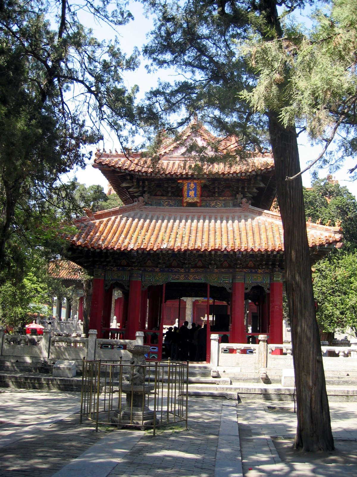 Apricot Platform pavilion Temple of Confucius Qufu Shandong China