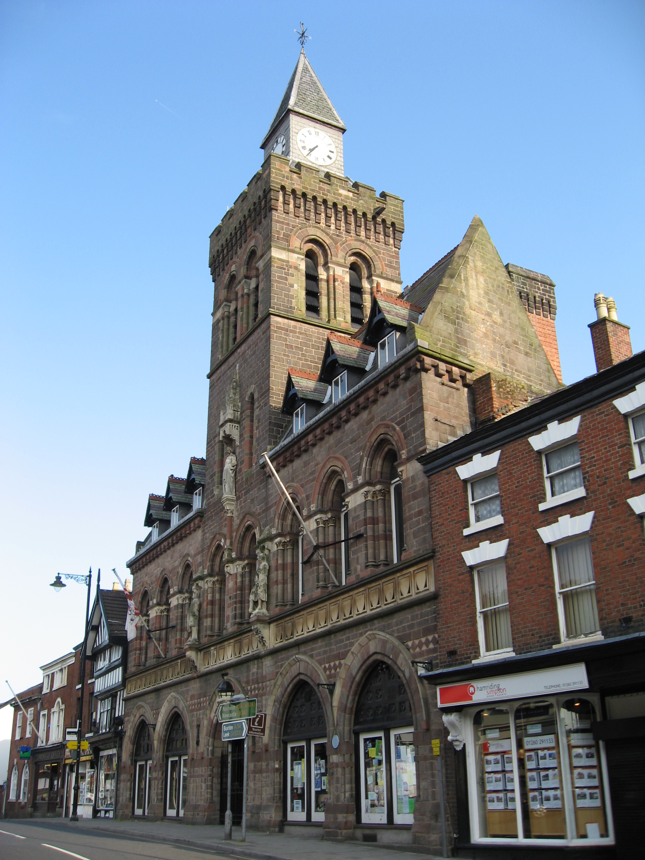 Congleton Town Hall — view