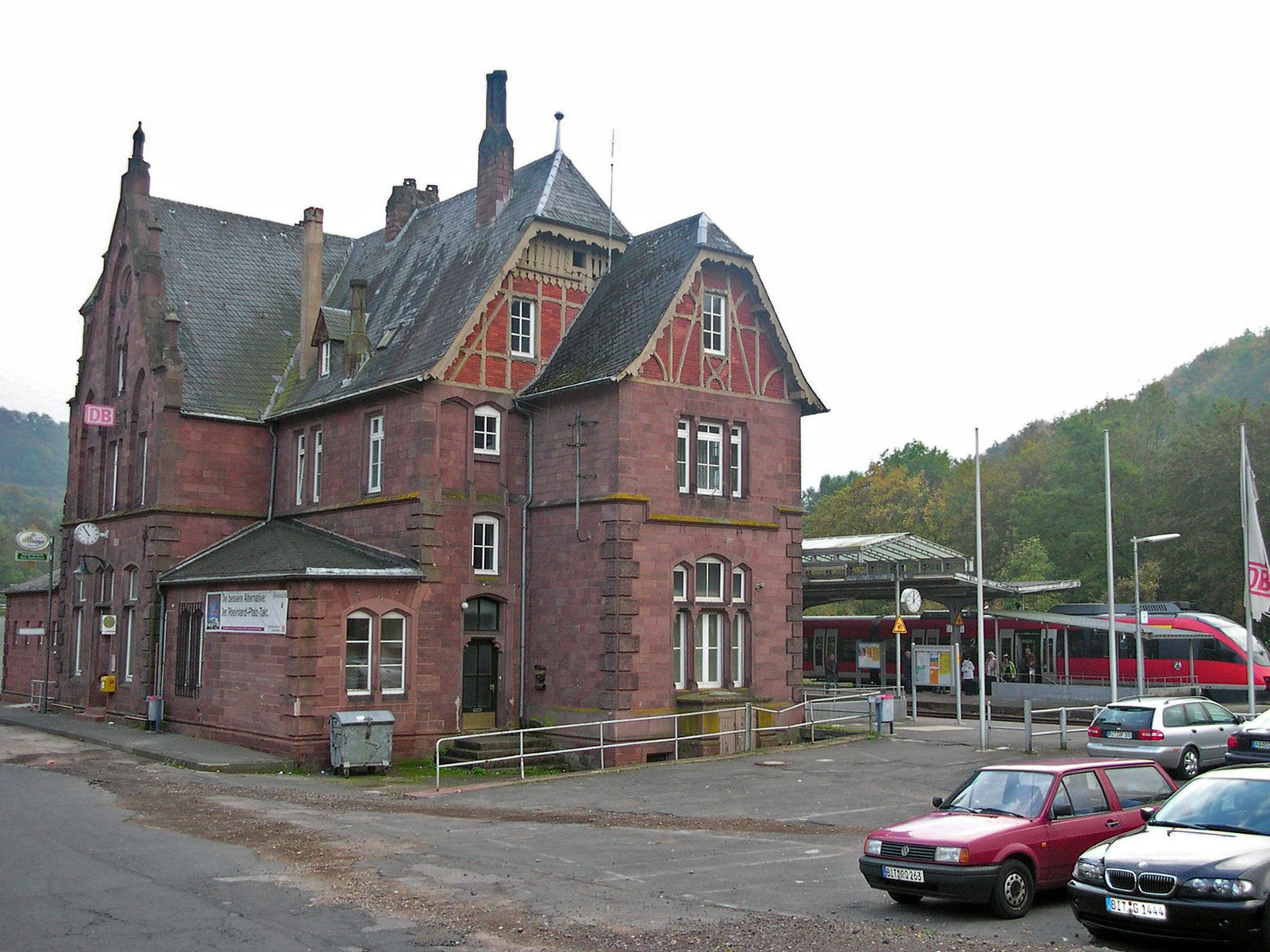Bitburg-Erdorf station — view Bitburg-Erdorf station — view
