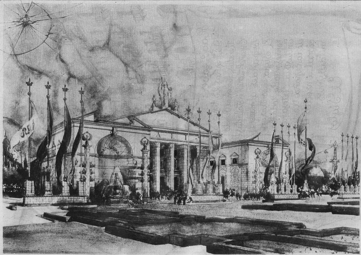 Padiglione italiano all esposizione di Barcellona- 1929