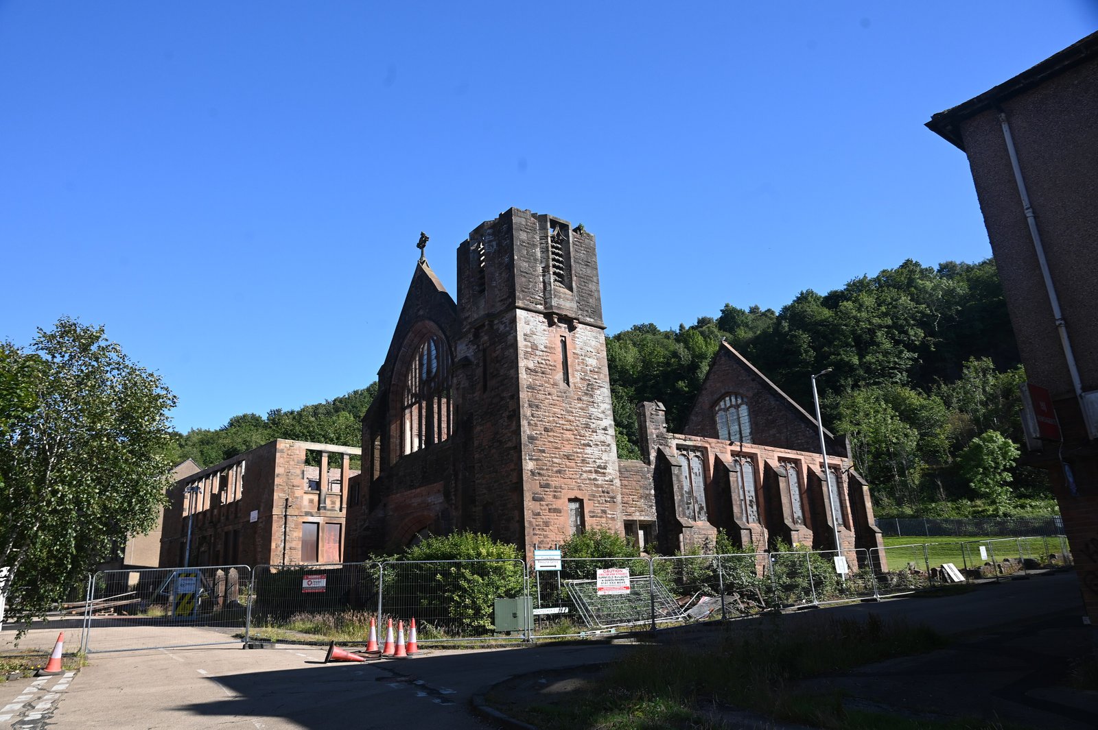 Clune Park Church — view