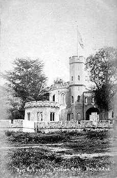 Fort Belvedere, Surrey — view