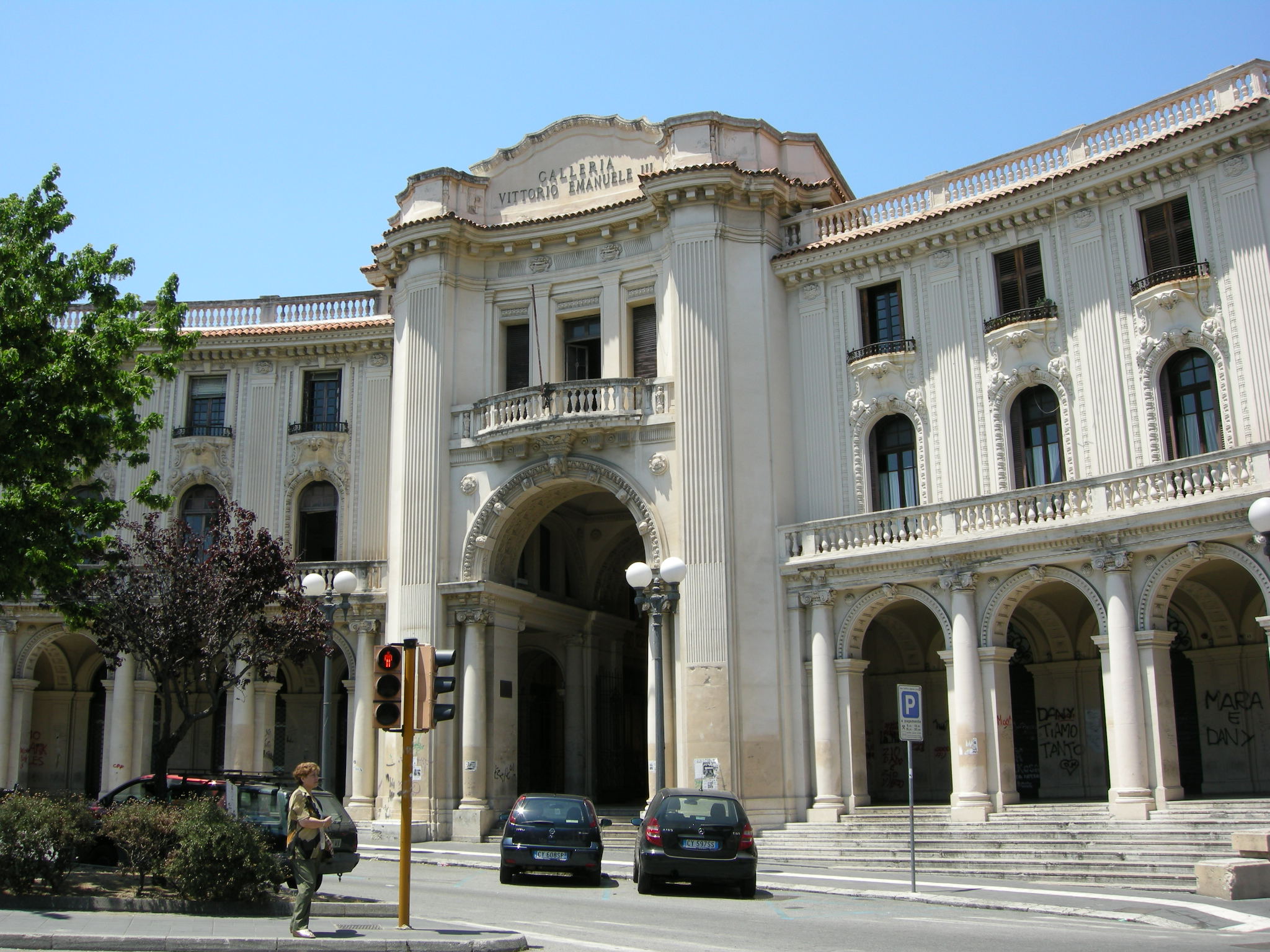 Galleria Vittorio Emanuele III, Messina by Camillo Pugliesi Allegra