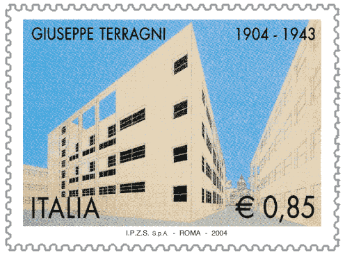 Francobollo dedicato da Poste Italiane in occasione del 100 della nascita
