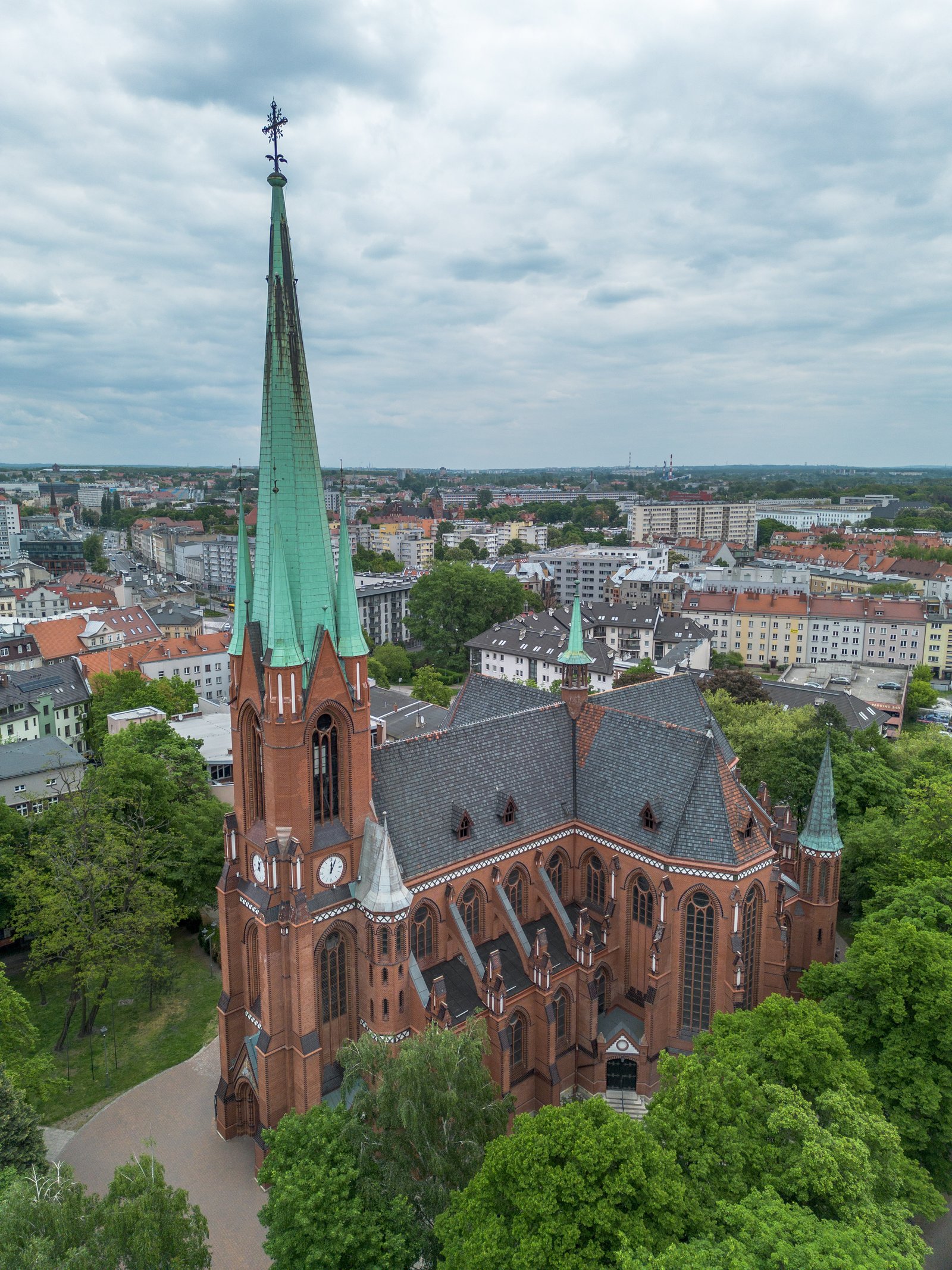 Gliwice Cathedral — view