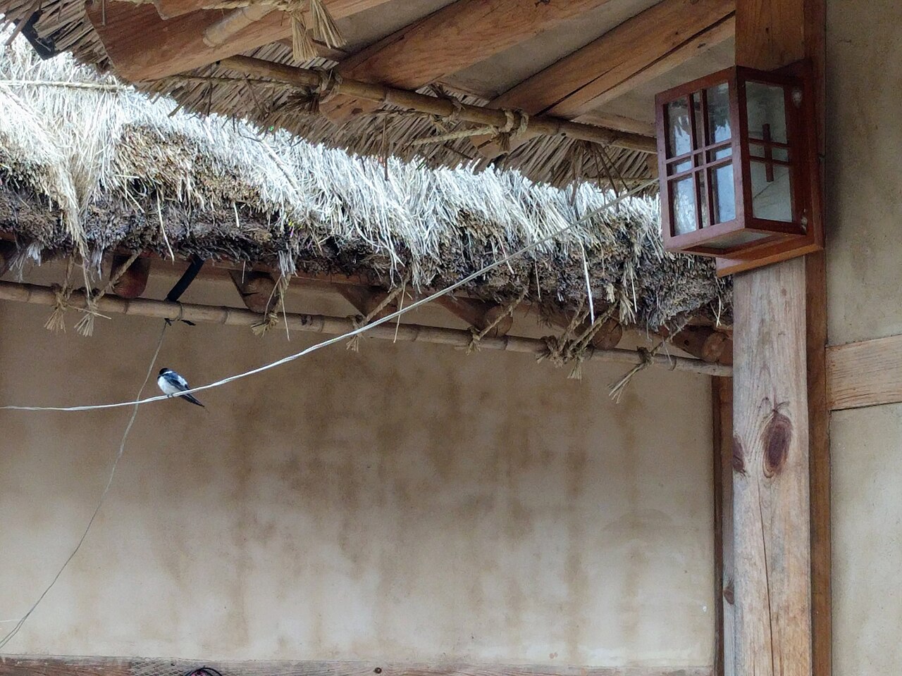 Hahoe folk village traditional hanok houses South Korea