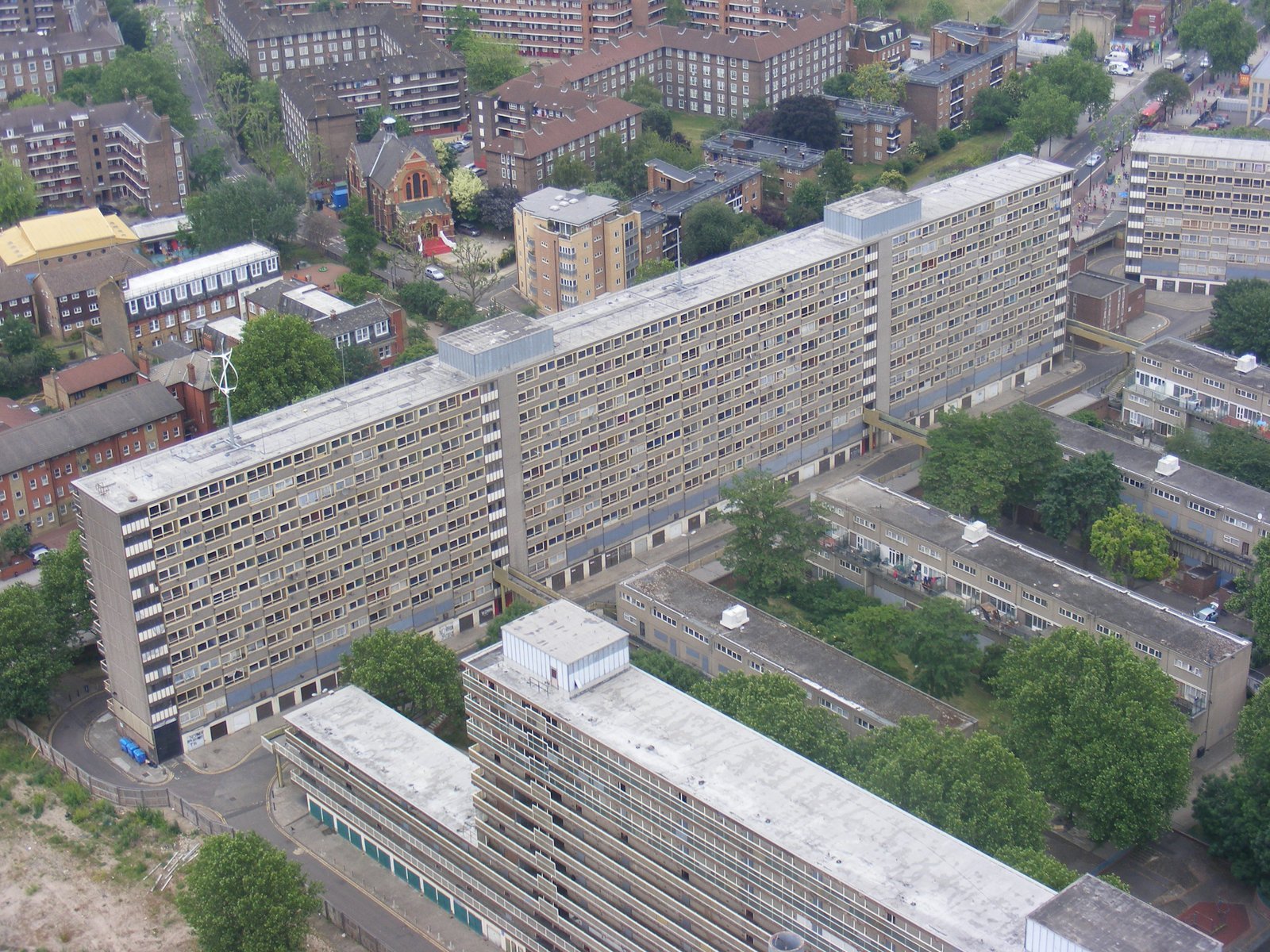 Heygate Estate — view