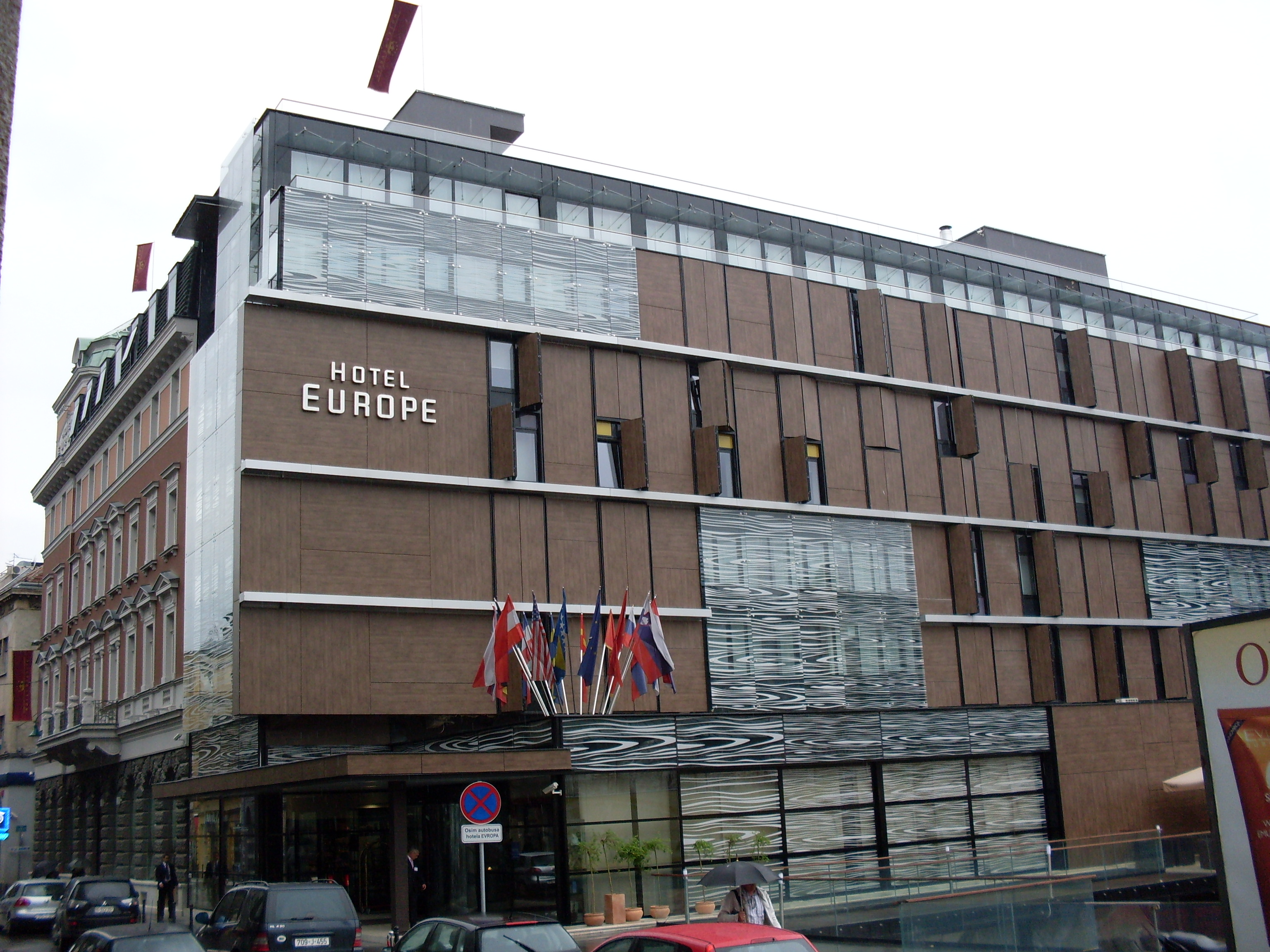 Hotel Europe in central Sarajevo