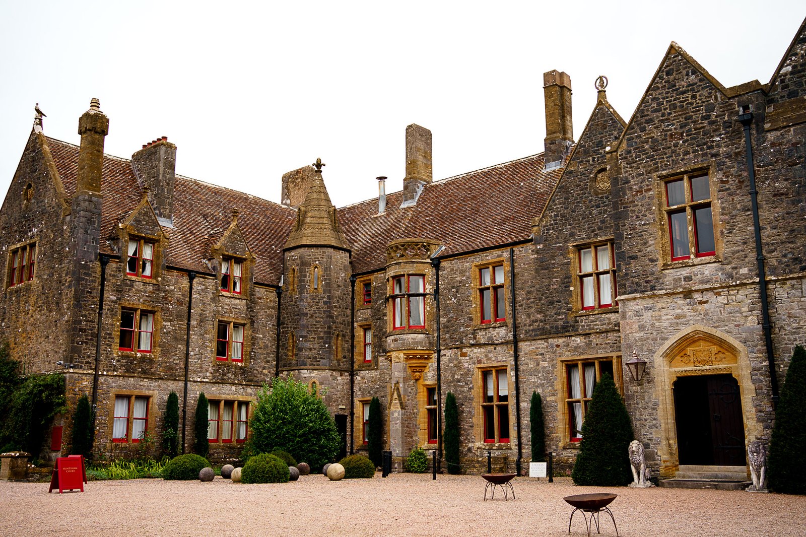 Huntsham Court — view