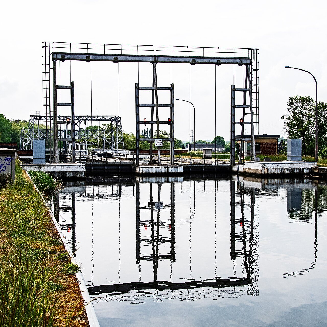 Four Hydraulic Lifts on the Canal du Centre, UNESCO World Heritage Site
