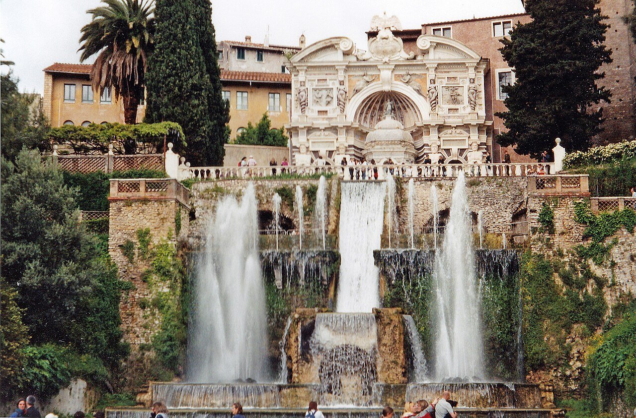 Villa d'Este gardens, Tivoli, UNESCO World Heritage Site