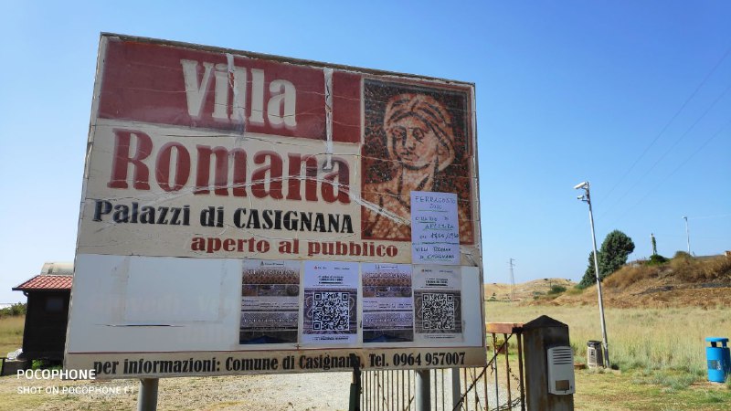 Roman villa of Casignana — via Wikimedia Commons
