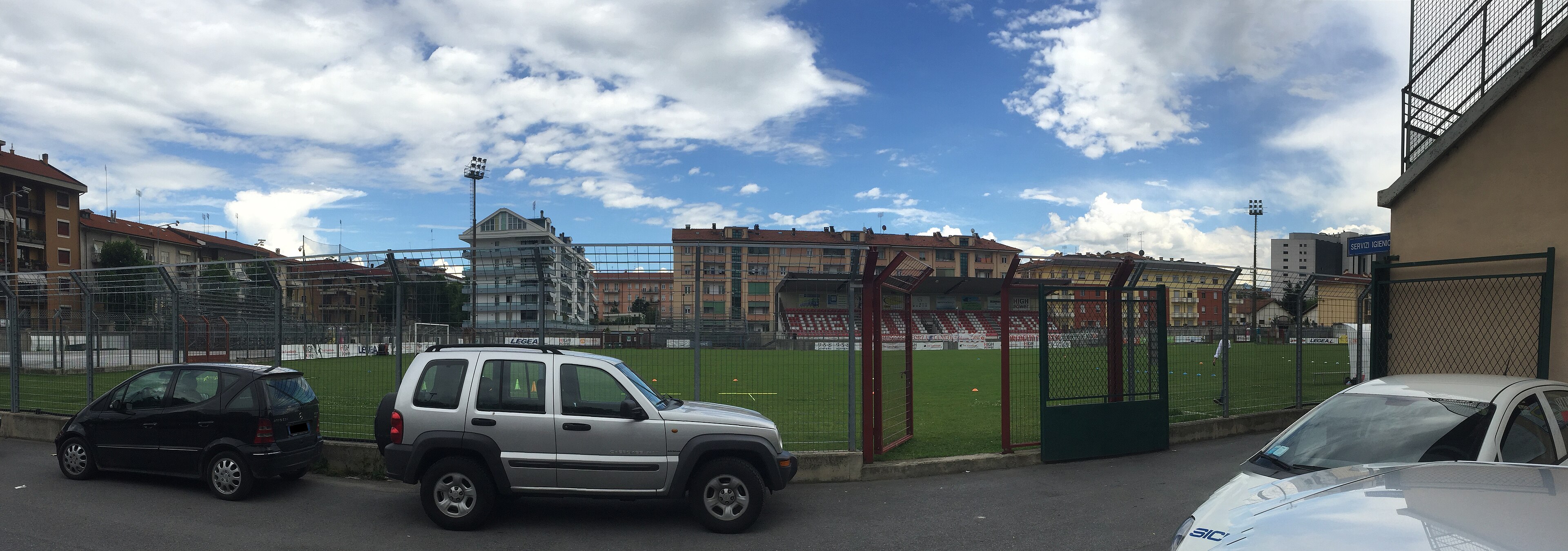 Corner Portal of Stadio Littorio, Cuneo, 1935