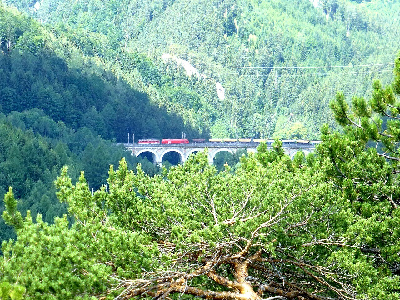 Semmering Railway viaduct, UNESCO World Heritage Site