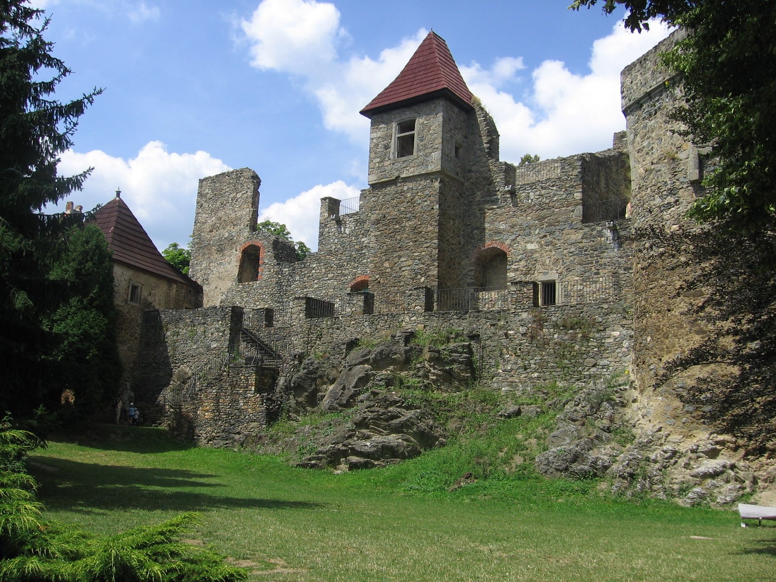 Klenová Castle — view