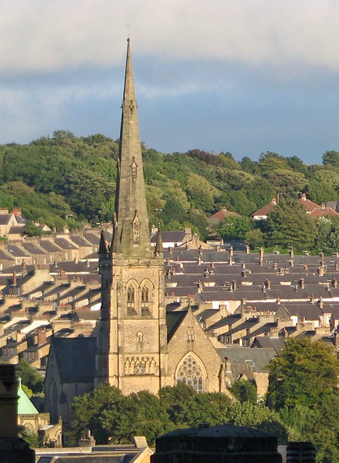 Lancaster Cathedral — view