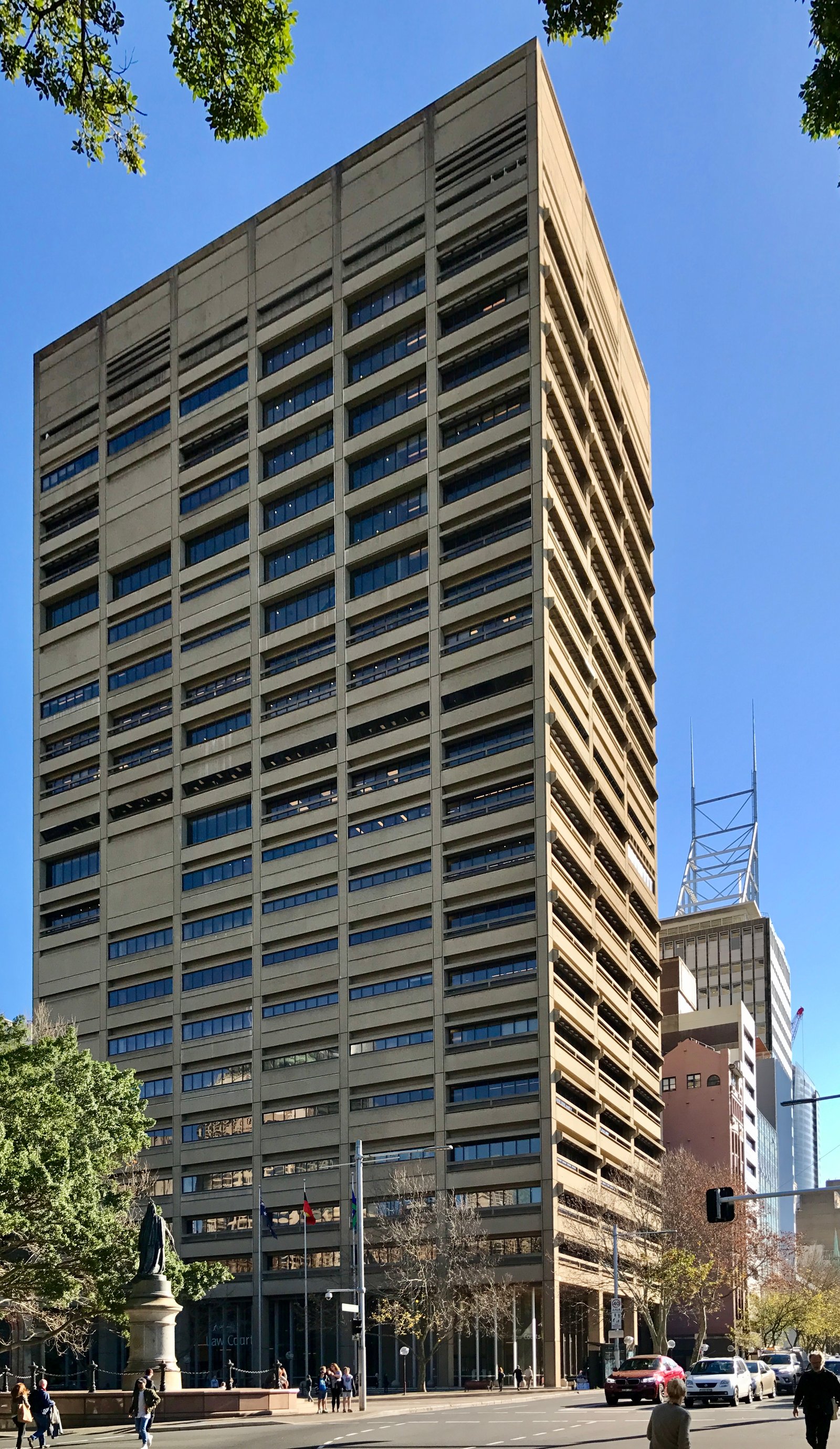 Law Courts, Sydney — view