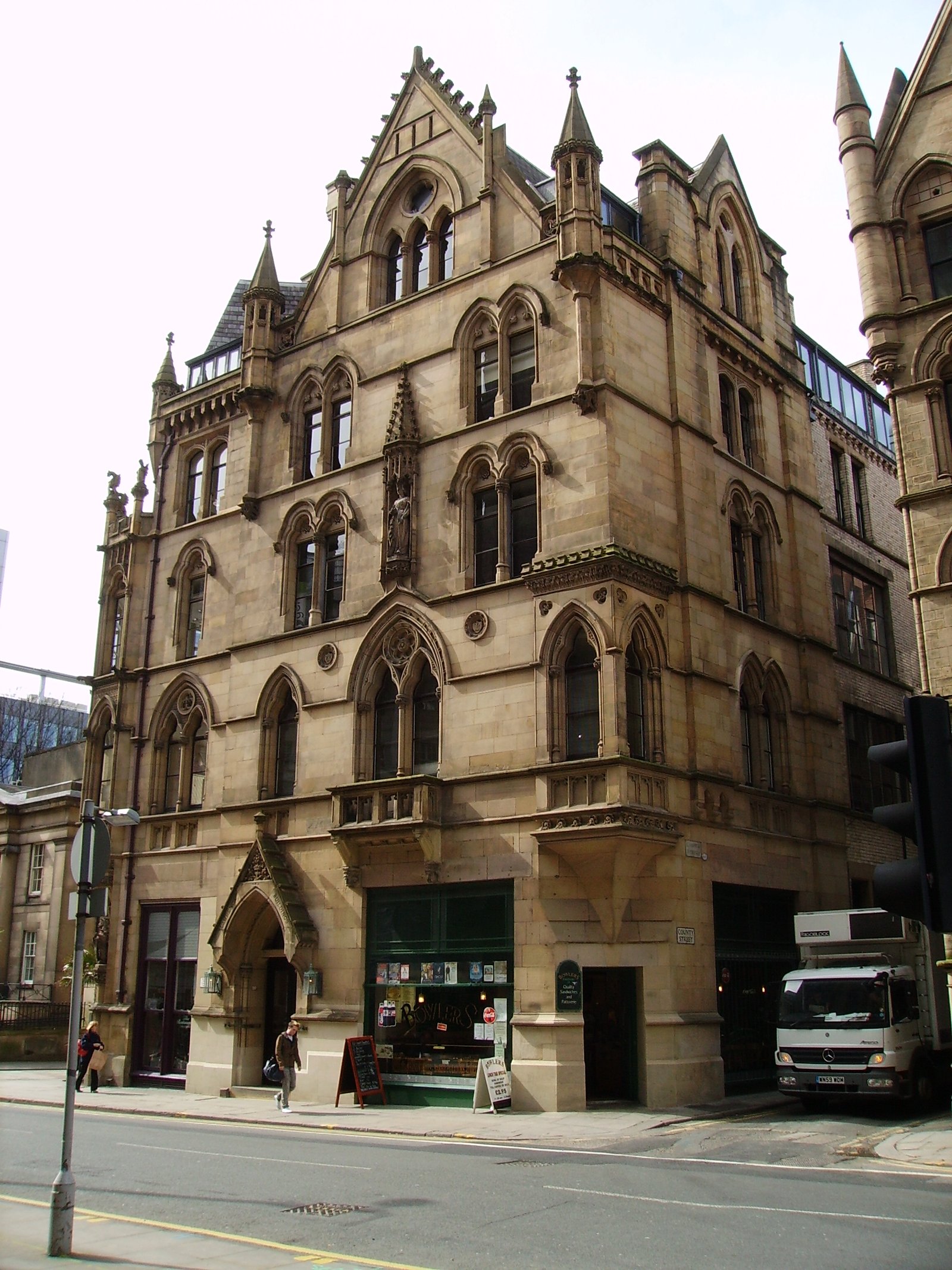 Lawrence Buildings — view