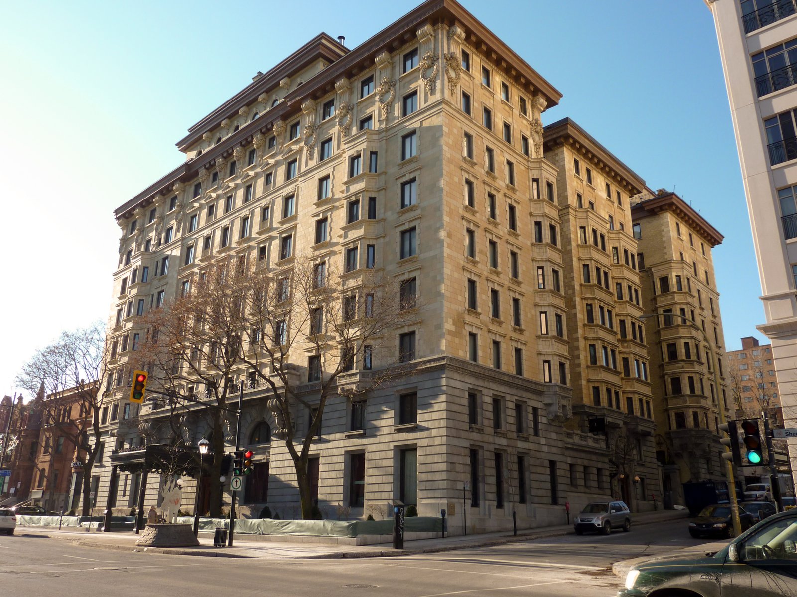 Linton Apartments — view