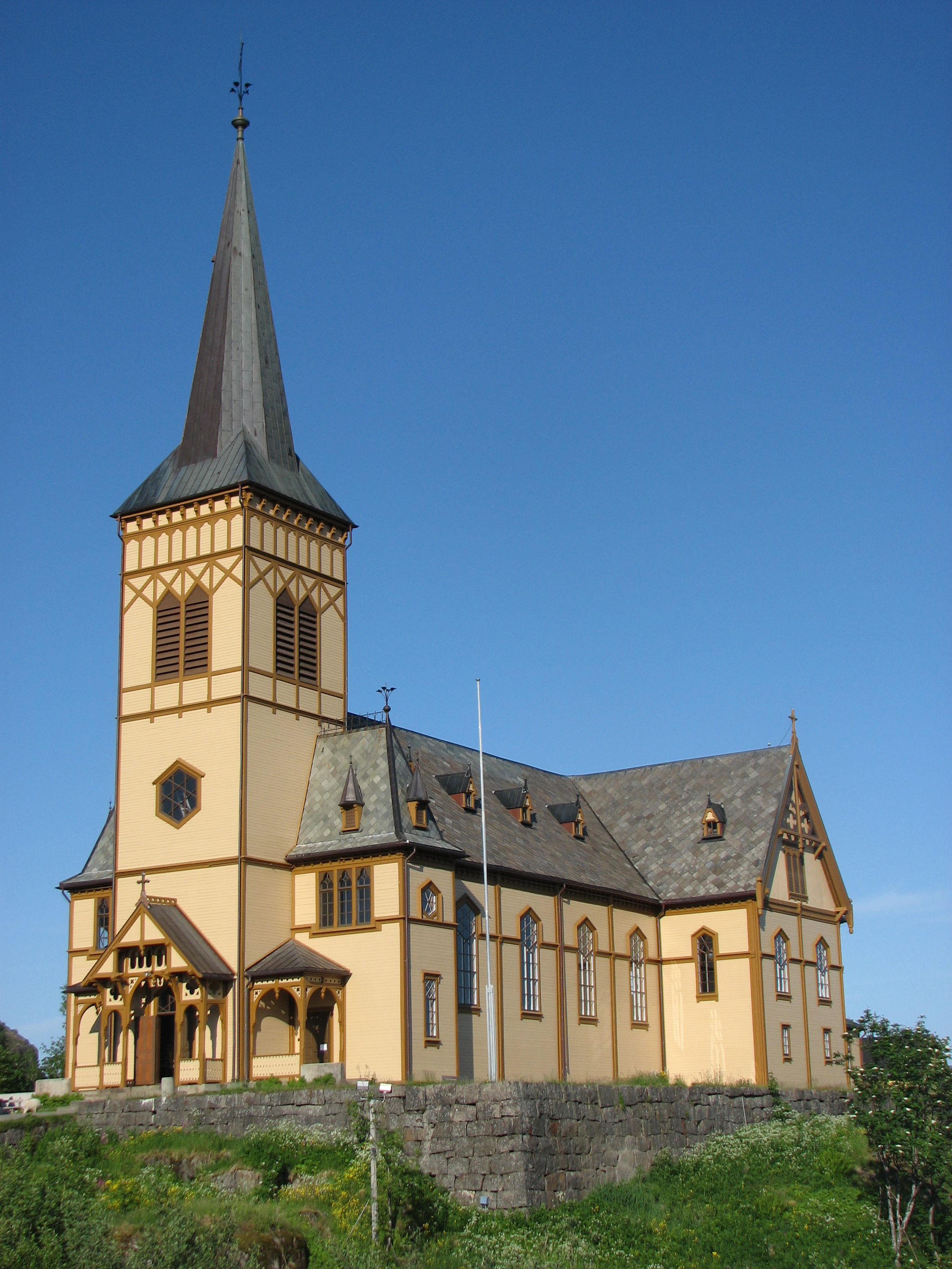 Vågan Church — view
