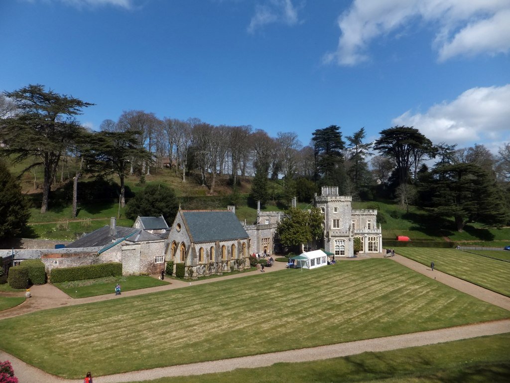 Luscombe Castle — view