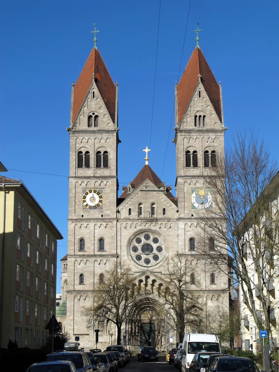 St. Benno, Munich — view