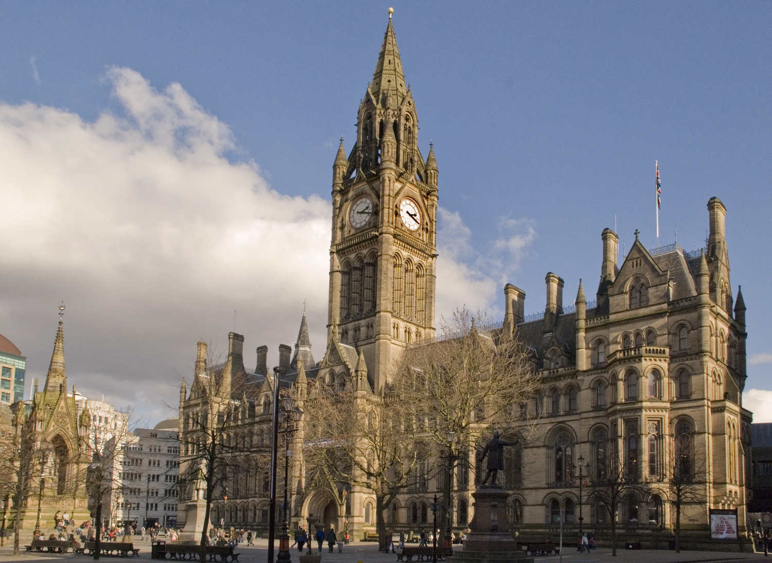 Manchester Town Hall — view