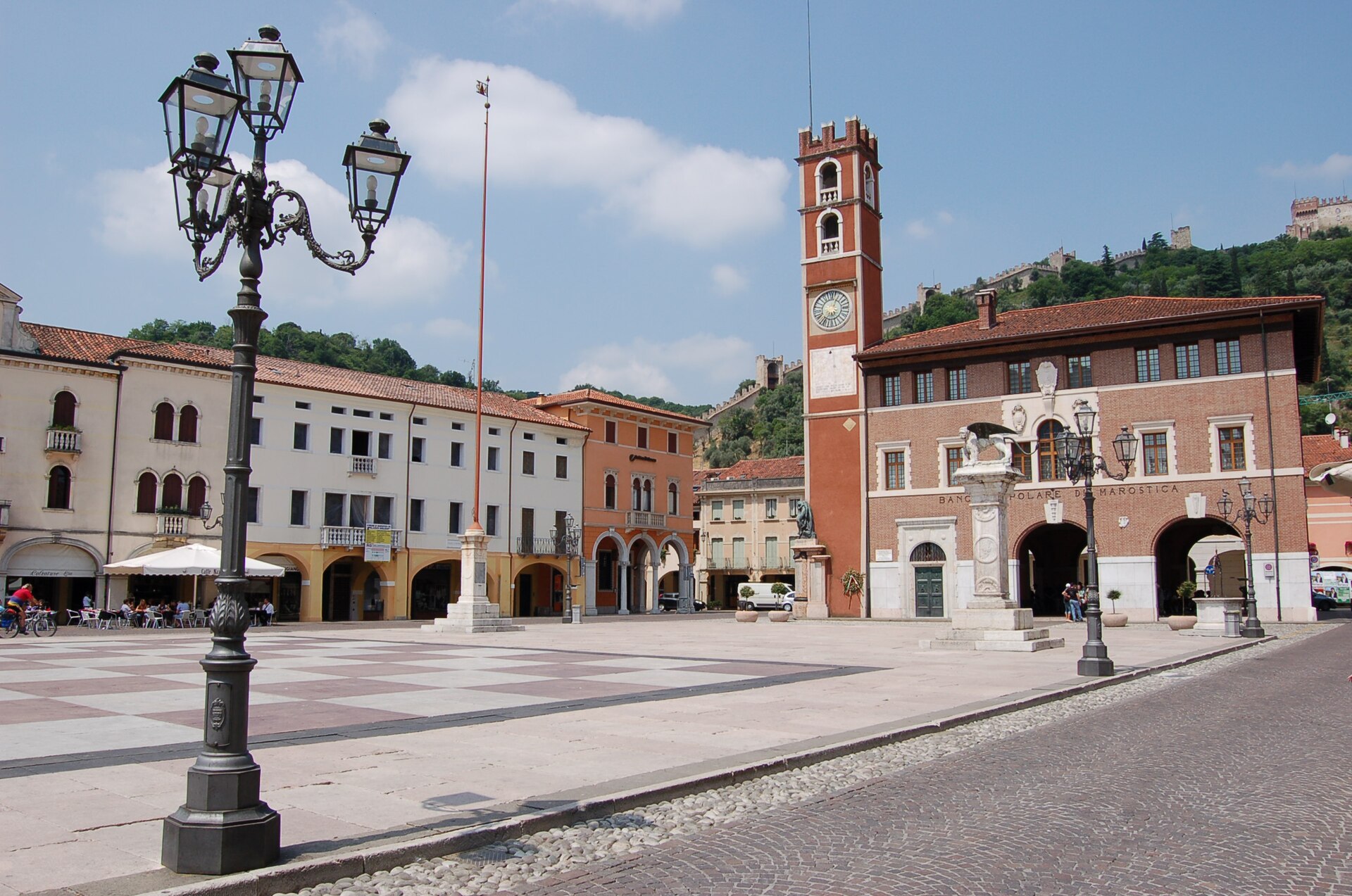 Marostica — via Wikimedia Commons Marostica — via Wikimedia Commons