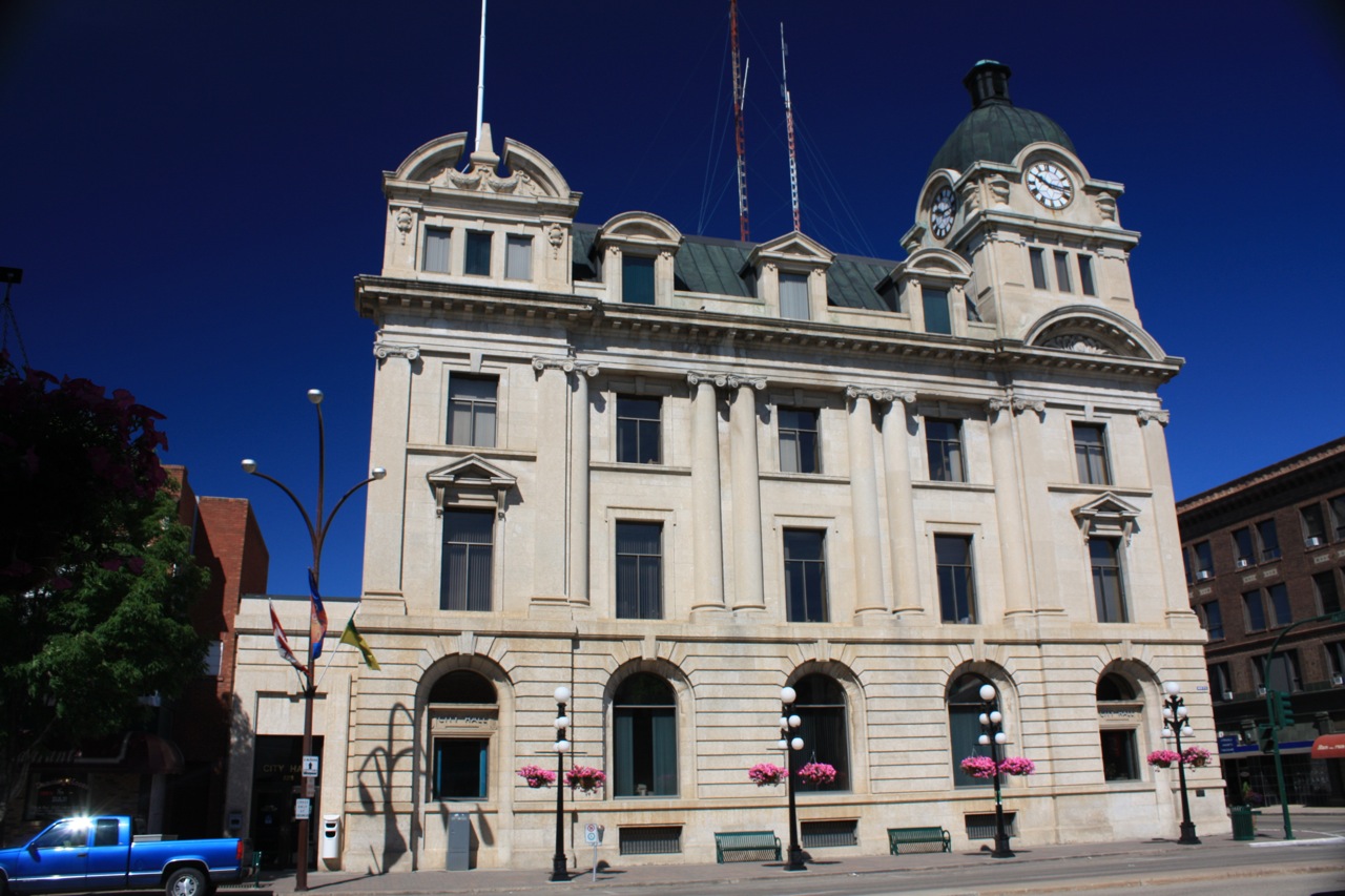 Moose Jaw City Hall — view
