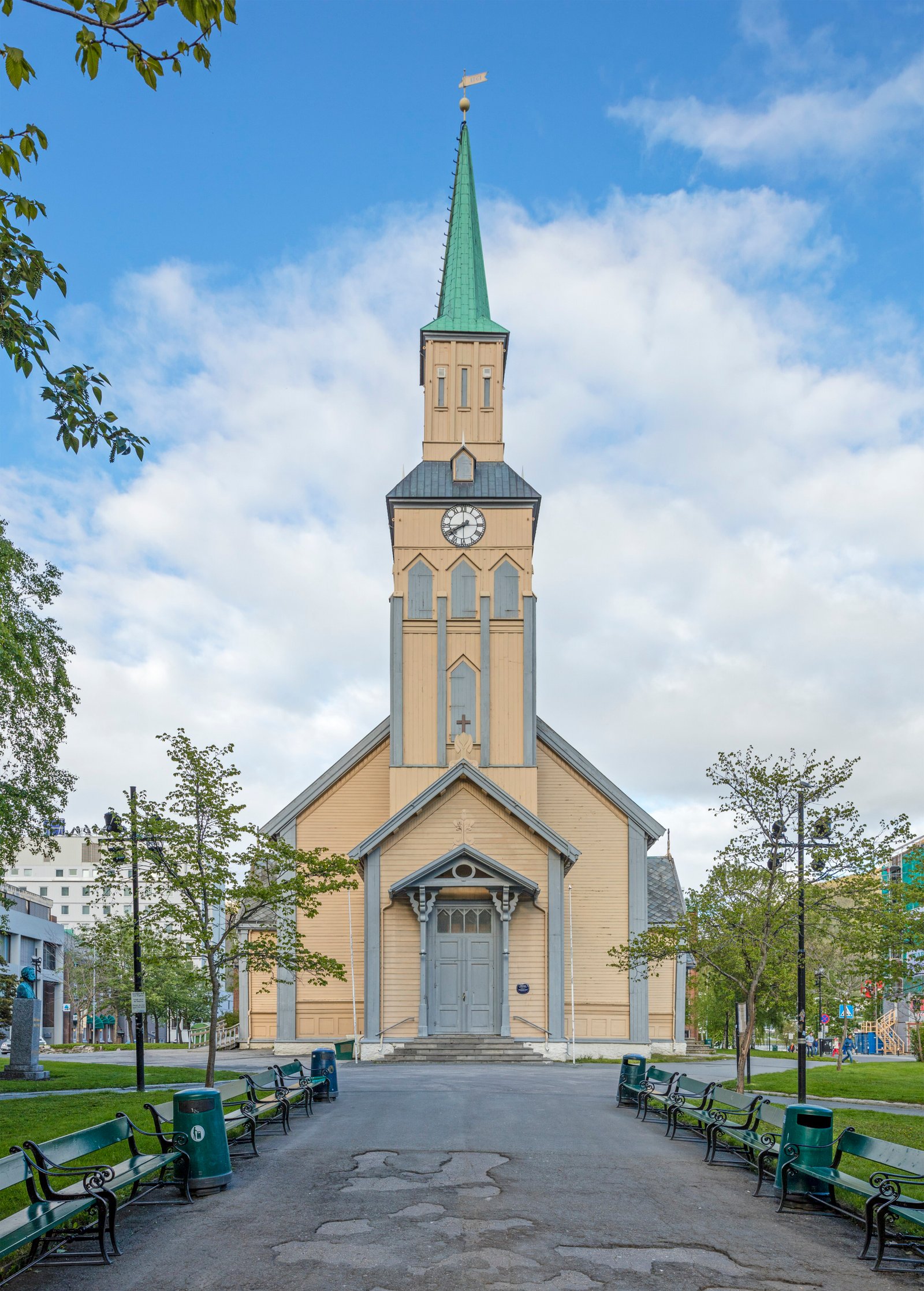 Tromsø Cathedral — view