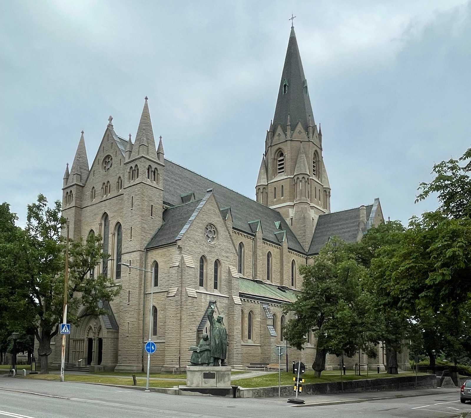 Olaus Petri Church — view