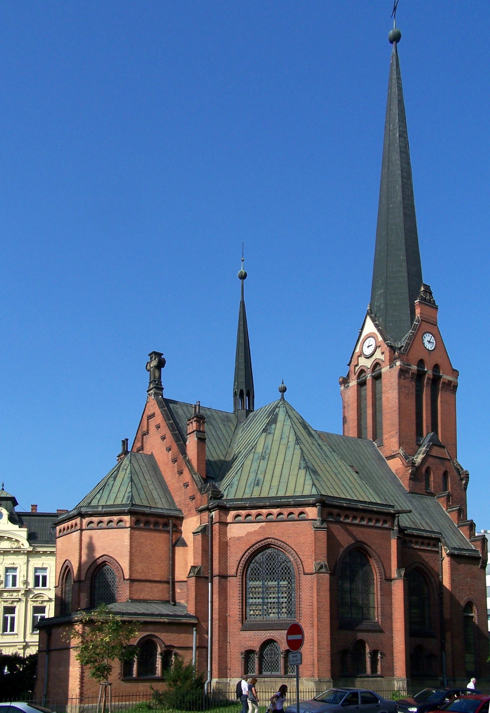 Red Church (Olomouc) — view