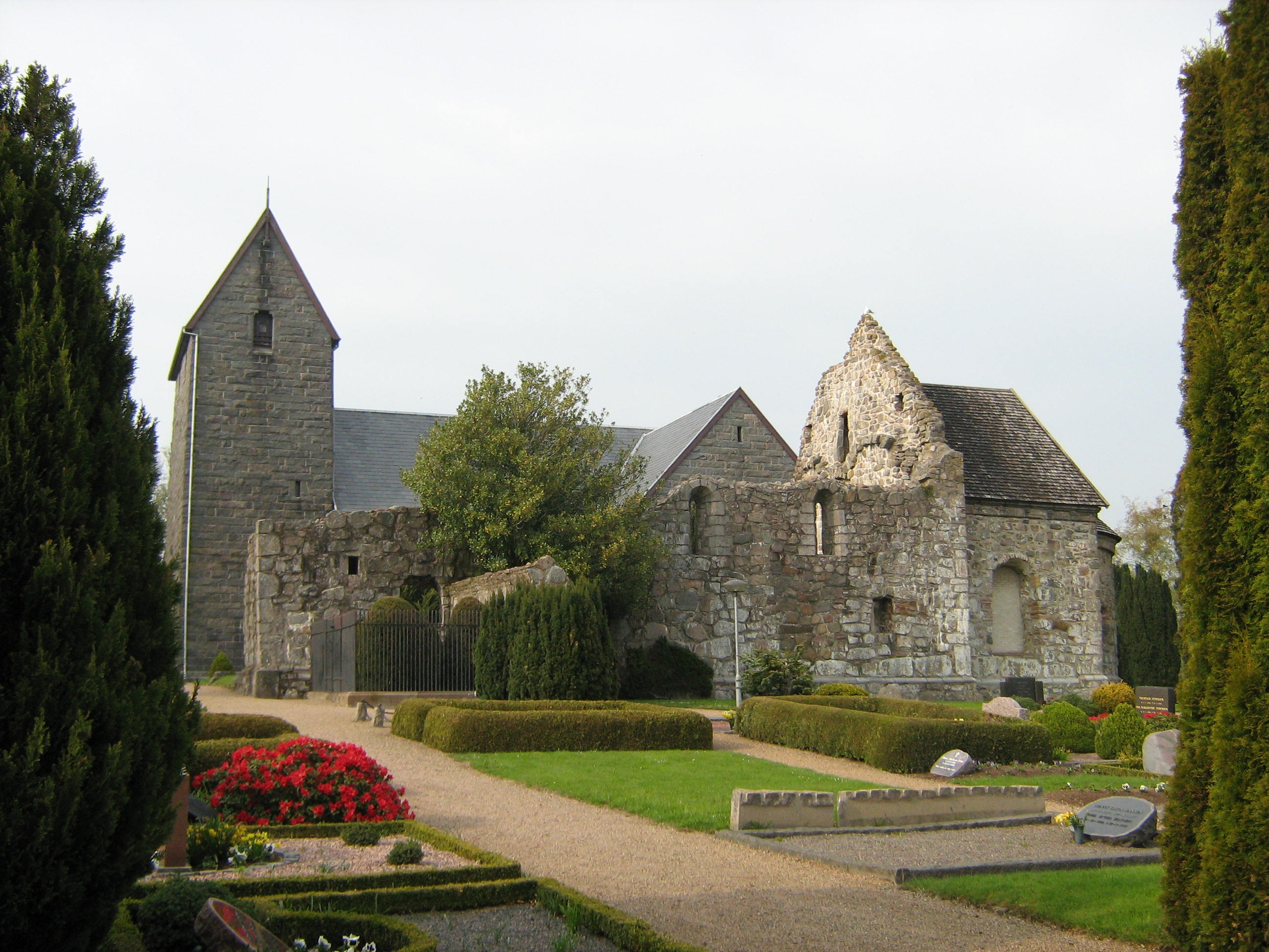 Østermarie Church — view