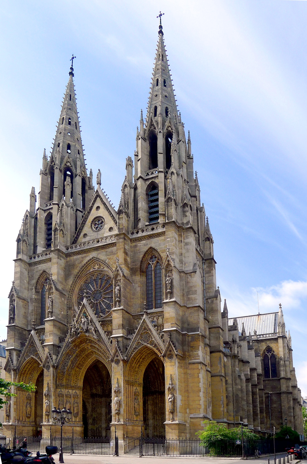 Sainte-Clotilde, Paris — view