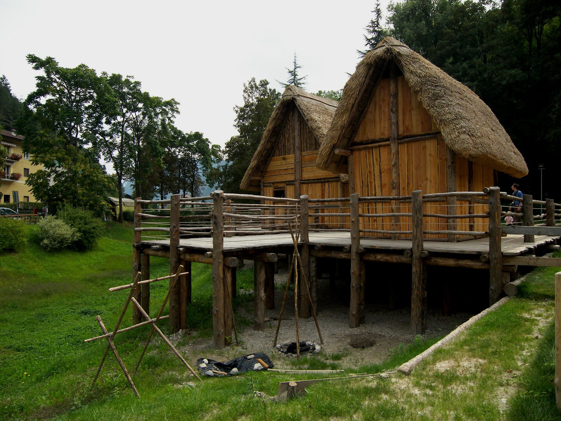 Lake Ledro Stilt House Museum — via Wikimedia Commons