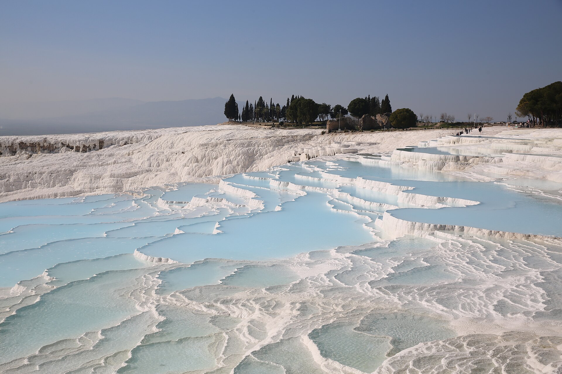 Pamukkale — via Wikimedia Commons Pamukkale — via Wikimedia Commons