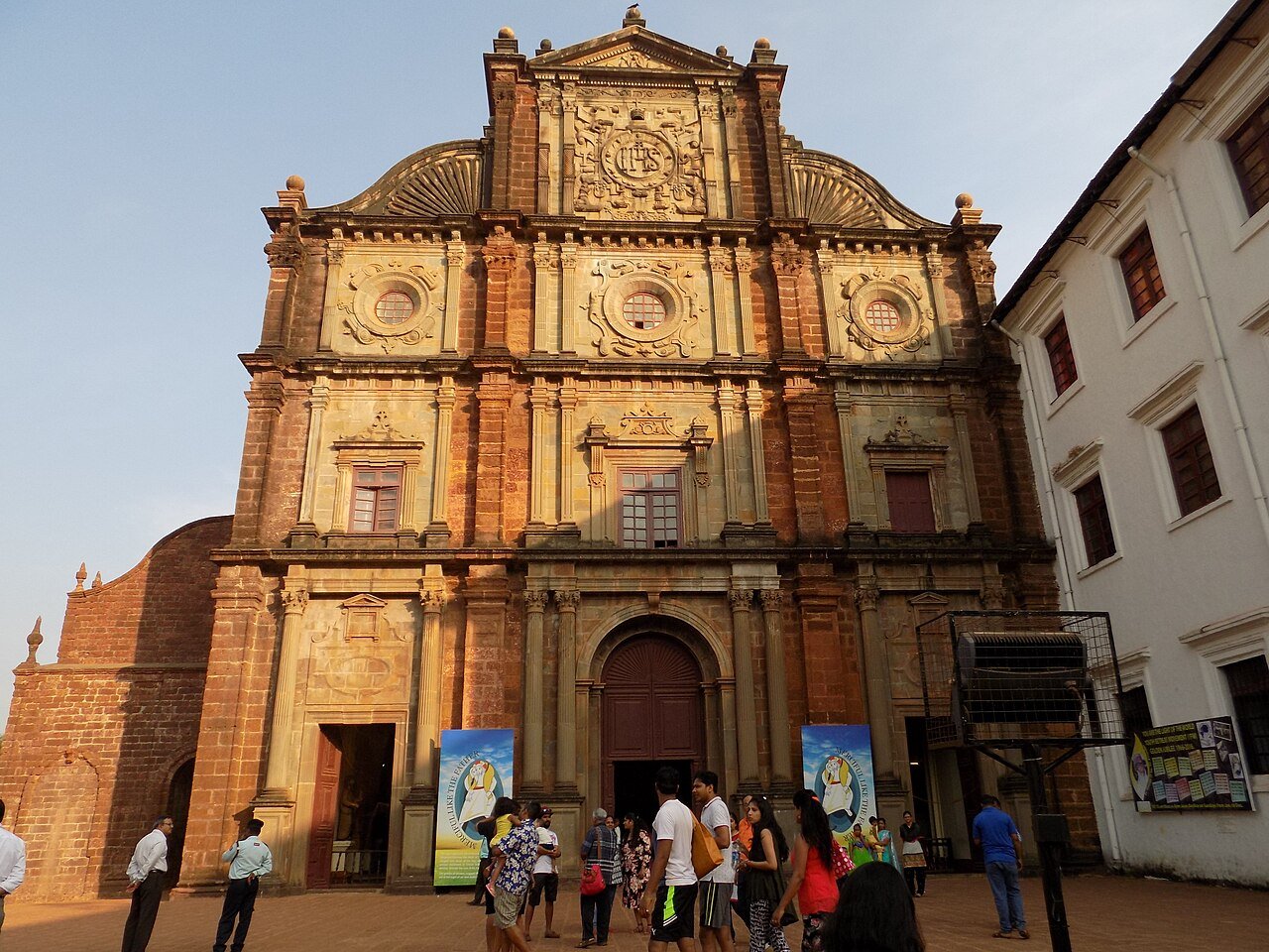 Basilica of Bom Jesus Old Goa facade, UNESCO World Heritage Site